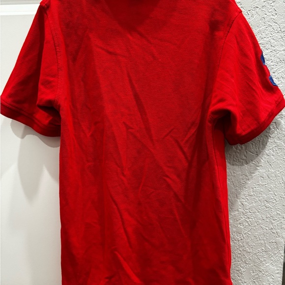 Boys U.S. Polo Assn. Size 7 T-shirt Red. - Picture 3 of 5